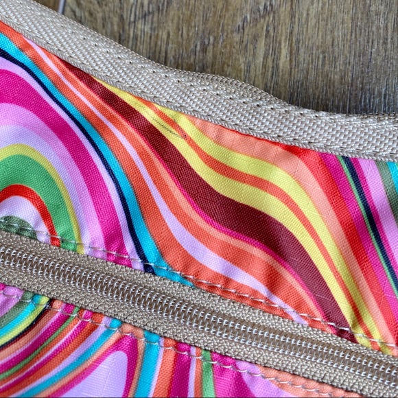 LeSportsac Multicolor Swirl Classic Hobo - Picture 5 of 10